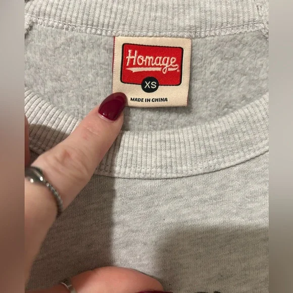 HOMAGE Cleveland Browns Crewneck Sweatshirt - Picture 3 of 8